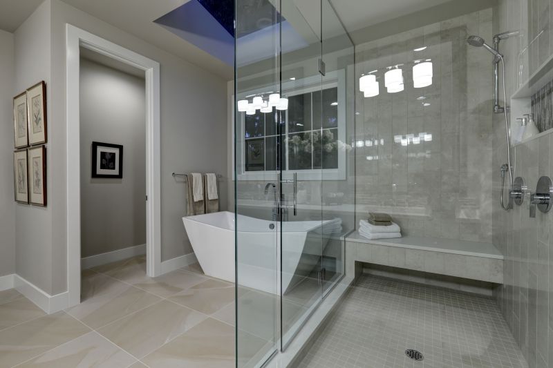 Contemporary Bathroom Shower